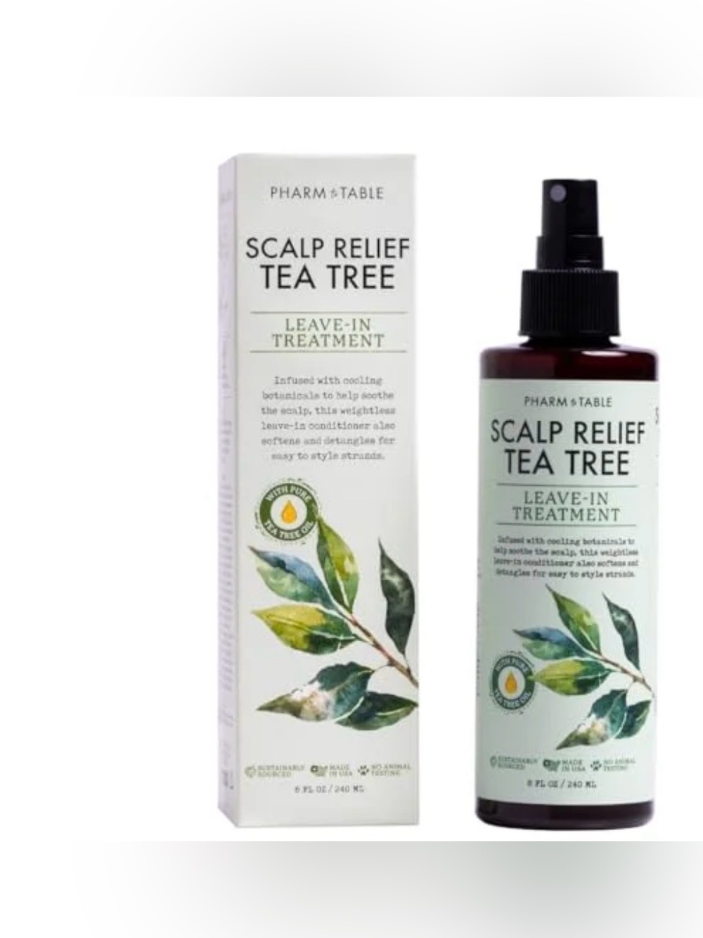 Scalp Relief Tea Tree Leave-In Treatment - Green